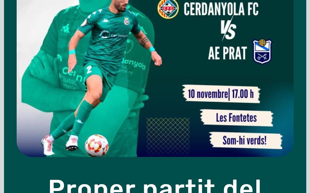 L’AE Prat busca retrobar-se amb la victòria contra el Cerdanyola. La Prèvia.