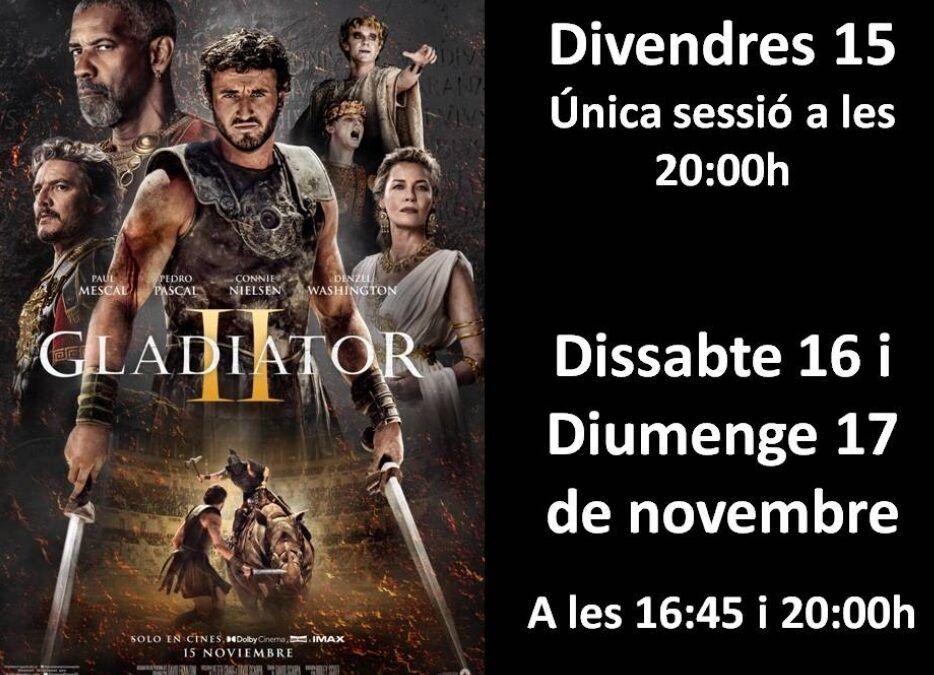Qué fan al Capri? “Gladiator II”