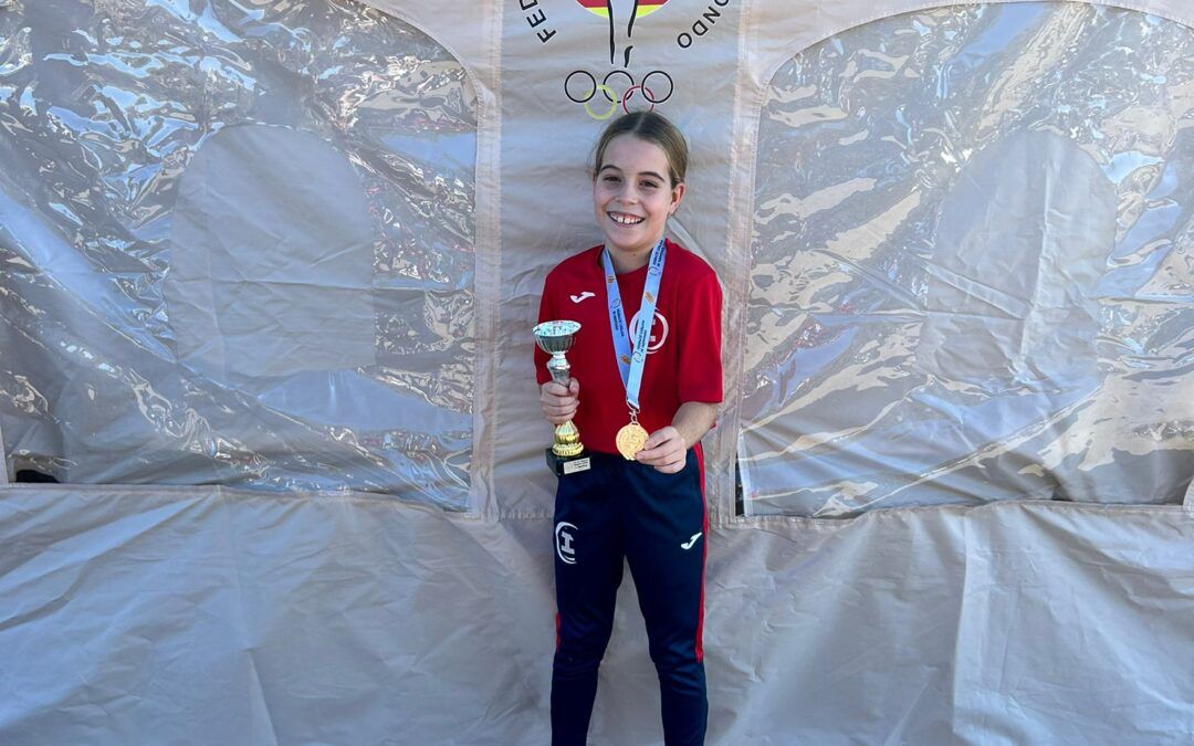 La pratenca Jana Palacios Blanco, es proclama campiona de Catalunya de taekwondo infantil per quarta vegada consecutiva