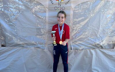 La pratenca Jana Palacios Blanco, es proclama campiona de Catalunya de taekwondo infantil per quarta vegada consecutiva