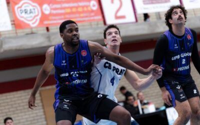 El CB Prat supera el Gandia en un partit vibrant al Joan Busquets (78-73)