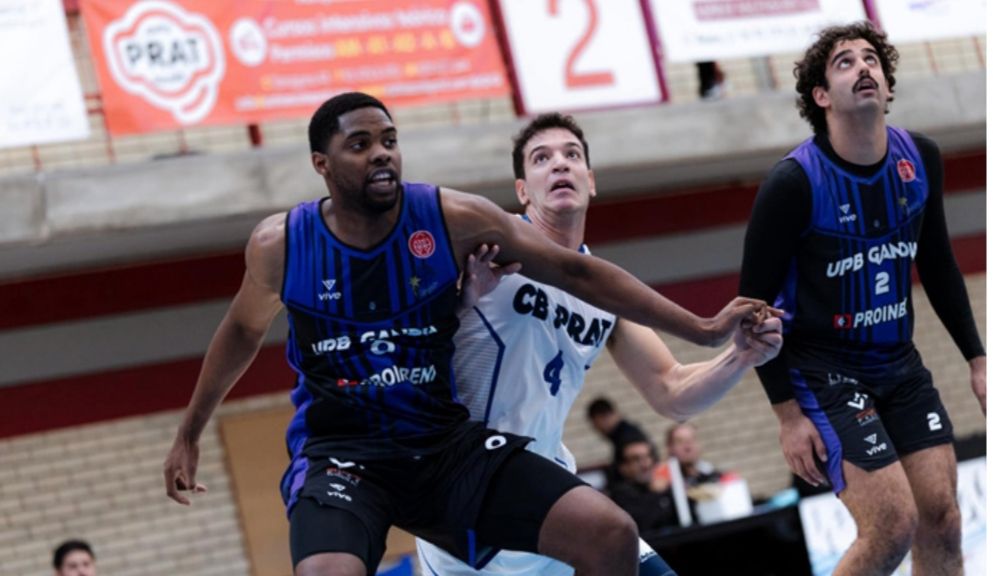 El CB Prat supera el Gandia en un partit vibrant al Joan Busquets (78-73)