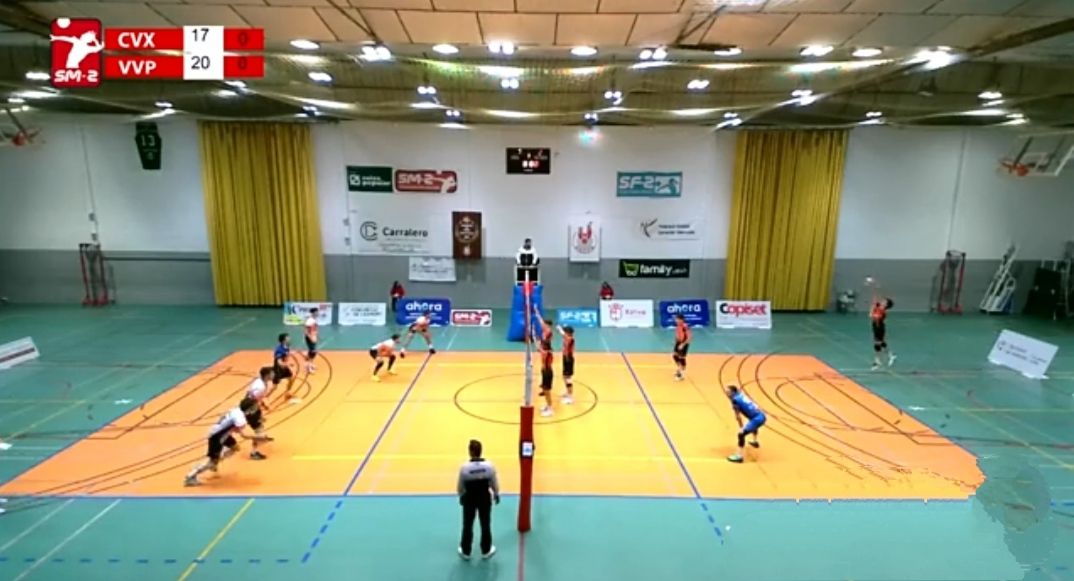 El Víkings Vòlei Prat domina al Familycash Xàtiva VB amb un contundent 0-3