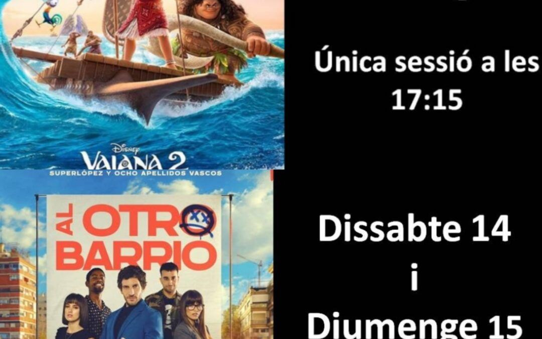 Qué fan al Capri?, «Vaiana» i  «Al otro lado»