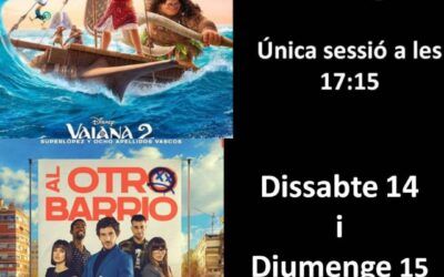 Qué fan al Capri?, «Vaiana» i  «Al otro lado»