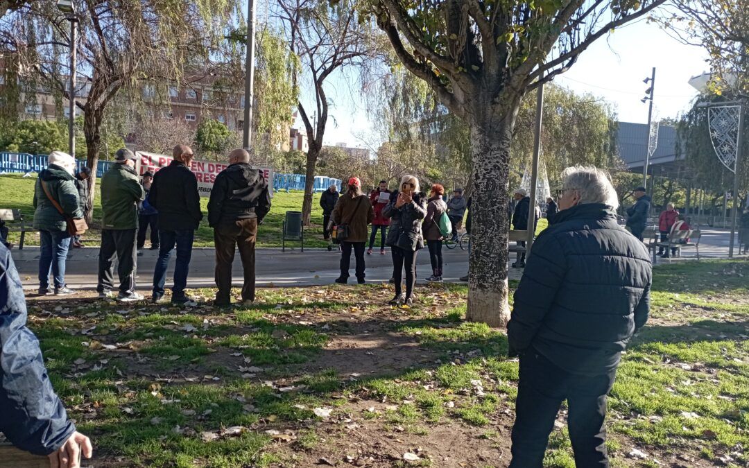La Marea de Pensionistes i Joves i Pensionistes Decidim uneixen forces en una acció coordinada