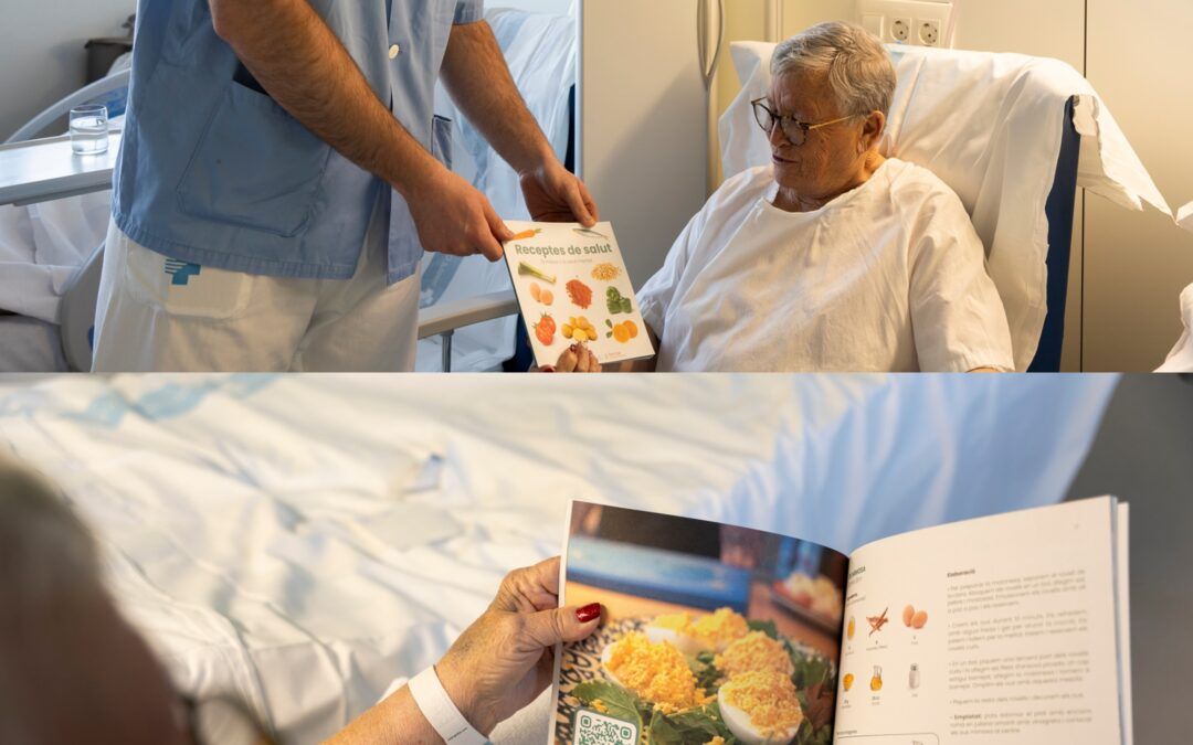 L’Hospital de Bellvitge regala el llibre ‘Receptes de salut’ per Nadal als seus pacients