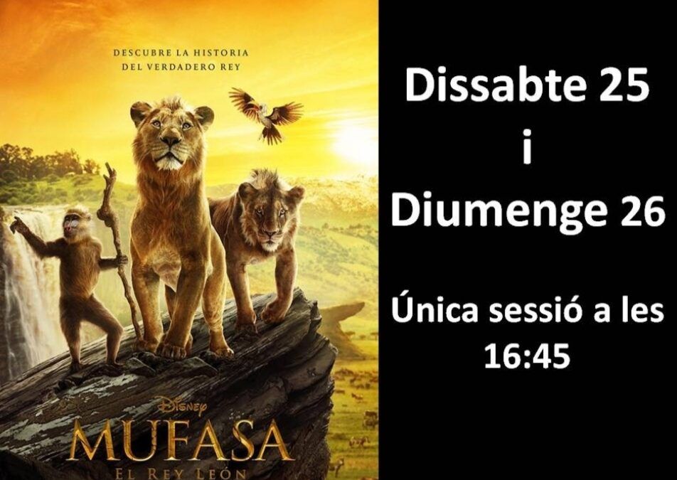 Qué fan al Capri ?, «Mufasa» i «El 47»