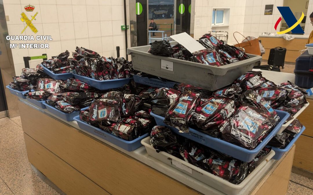 Intervenen un carregament de tabac de mastegar a l’Aeroport del Prat