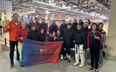 Cinc medallas pel Gimnàs Dojon  al Open d’Aragó