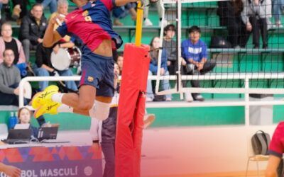 El Barça Voleibol supera el Vikings Vòlei Prat amb un triomf contundent (3-0)
