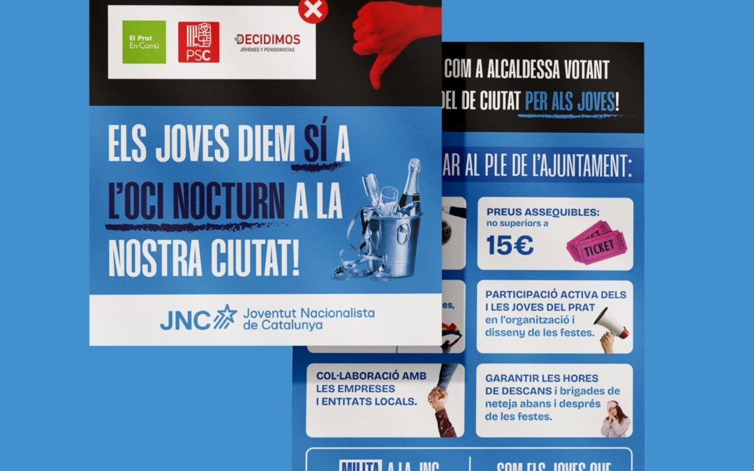 La JNC del Prat reclama més opcions d’oci nocturn per als joves
