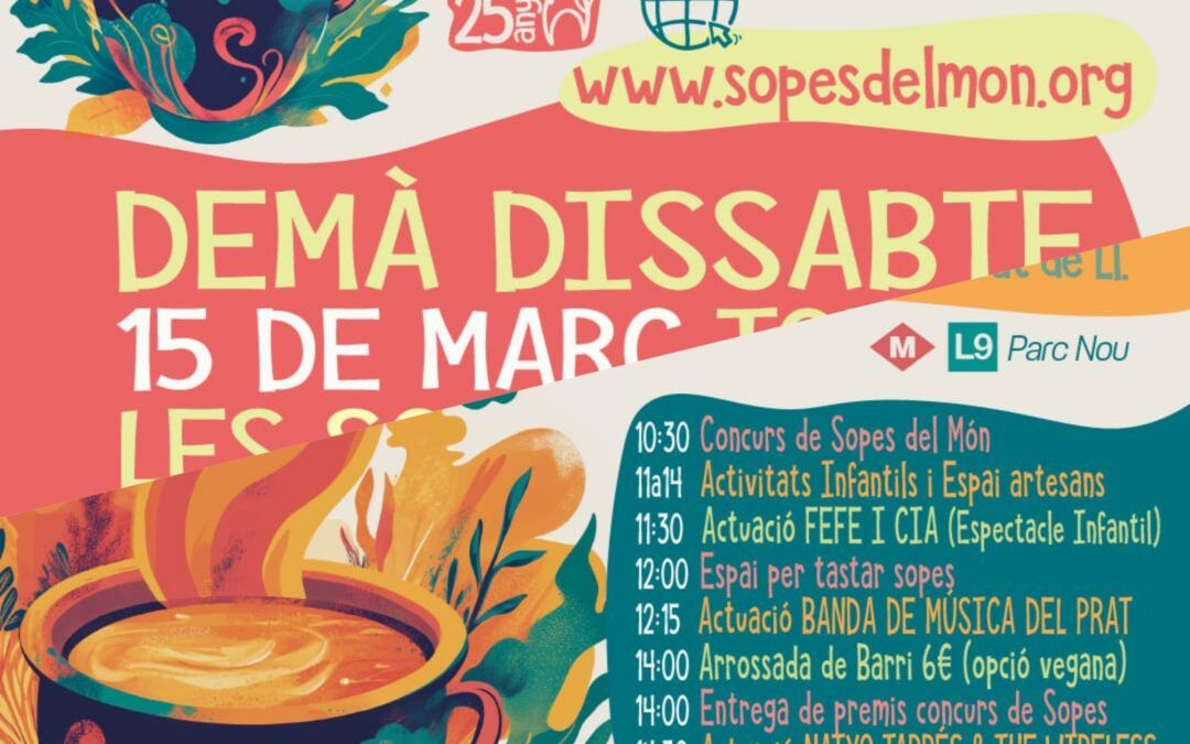 El Prat al Dia serà el diari oficial del Festival Sopes del Món