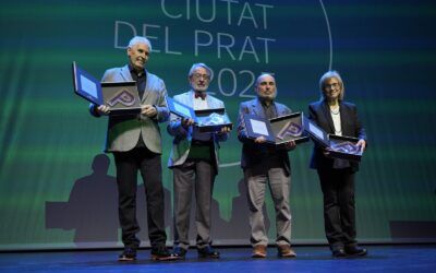 Carles Fabro, Marga Solé, Aureliano García y Jordi Gili, protagonistas de una emotiva gala en el Artesano