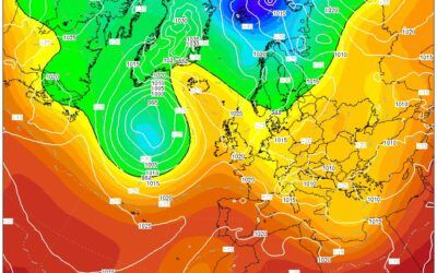 Ligero aumento de las temperaturas