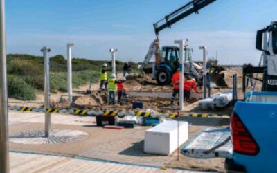 L’AMB  adapta la platja a la variabilitat climàtica