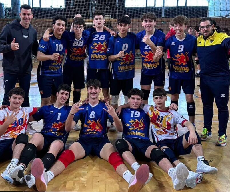Cap de setmana agredolç per a l’esport pratenc: empat de l’AE Prat, victòria del CB Prat i bronze pels Vikings