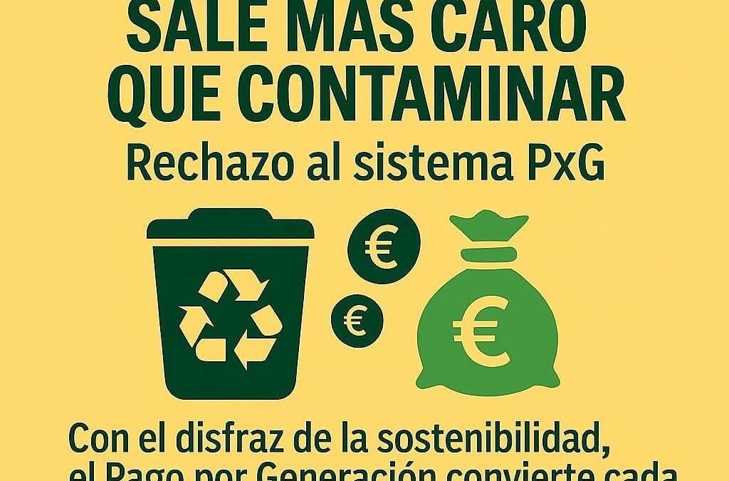 Joves i Pensionistes Decidimos presenta una moció contra la taxa de residus i convoca una concentració al Ple del 29 de maig