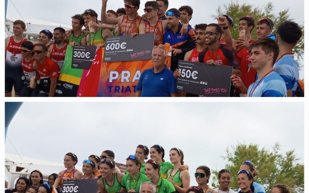 PRAT TRIATLÓ 1994 I C.E. KATOA, CAMPIONS DEL CAMPIONAT DE CATALUNYA PER EQUIPS