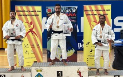 Luis Pérez Hernández, del Club Nippon Prat, campió de la Copa d’Espanya Màster de Judo