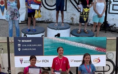 El Club Natació Prat brilla a la Final Territorial del Campionat de de Catalunya Benjamí de