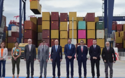 La terminal BEST del Port de Barcelona creix un 25% i es prepara per a rebre dues noves grues el 2026