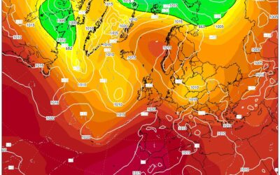 Leve subida de temperatura