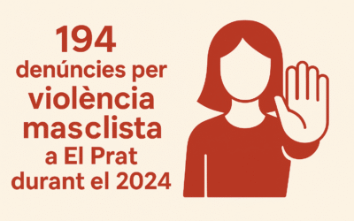 Augmenten les denúncies per violència masclista a El Prat de Llobregat el 2024