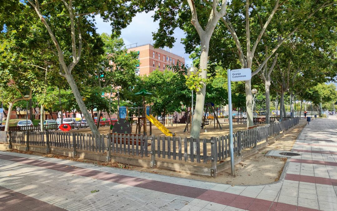 ERC El Prat reclama un parc infantil inclusiu a La Granja aprofitant les obres de remodelació