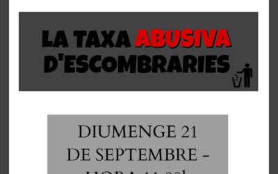 Junts pel Prat se suma a la protesta contra la nova taxa d’escombraries