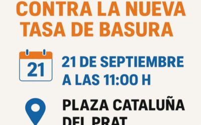 VOX El Prat se suma a la protesta contra la nova taxa de residus