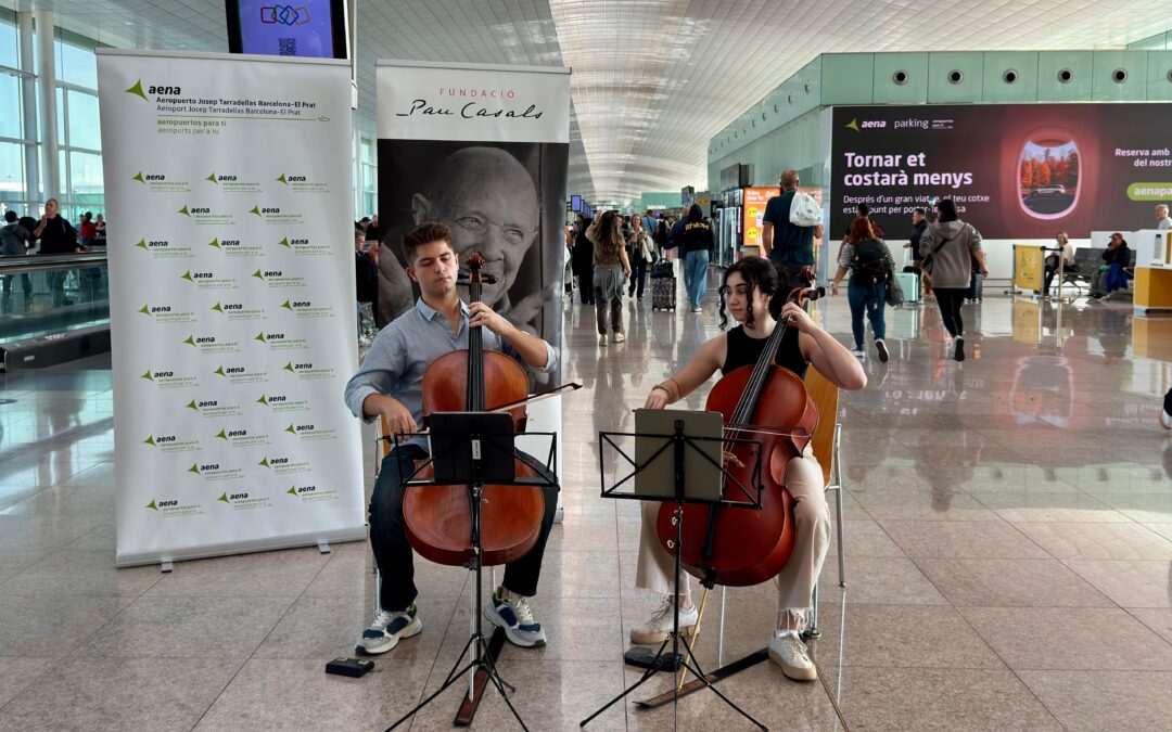 La música clàssica fa escala a l’aeroport del Prat