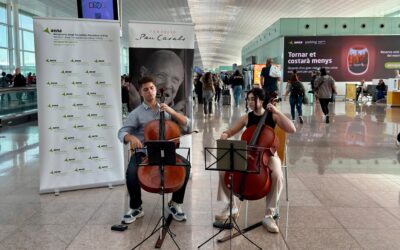 La música clàssica fa escala a l’aeroport del Prat