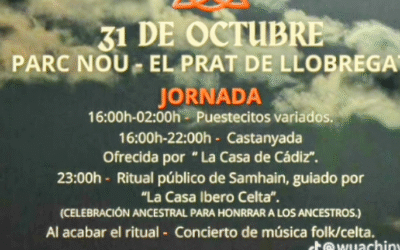 El Prat celebra el primer ritual de Samhain a Catalunya amb música celta, castanyes i cultura ancestral