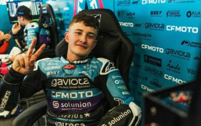 Joel Esteban clou la temporada amb un bronze al JuniorGP