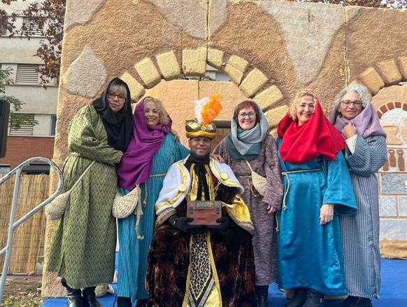 Més de 9.000 persones omplen el Pessebre Vivent del Prat en la seva 25a edició al CEM Julio Méndez