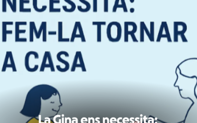 La família de la Gina lluita per recuperar la seva filla retinguda a Itàlia i obre una recollida de fons per afrontar el procés