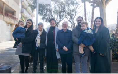Els jardins davant la Torre Muntadas passen a portar el nom del pintor Josep Bages