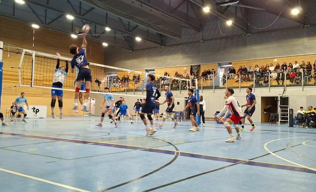 El Vikings Vòlei Prat firma una victòria convincent davant el CN Sabadell (3-0)