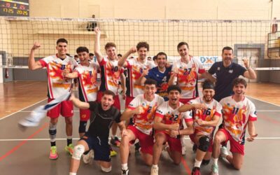 El Víkings Volei Prat respira amb una victòria sòlida a Canàries
