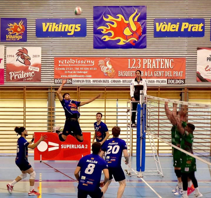 El RODI Balàfia Vòlei frena el Vikings Prat i s’emporta tres punts d’or al CEM Estruch