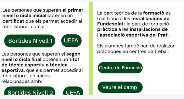 Llum verda al nou Grau Mitjà de Futbol impulsat per l’AE Prat i Fundesplai