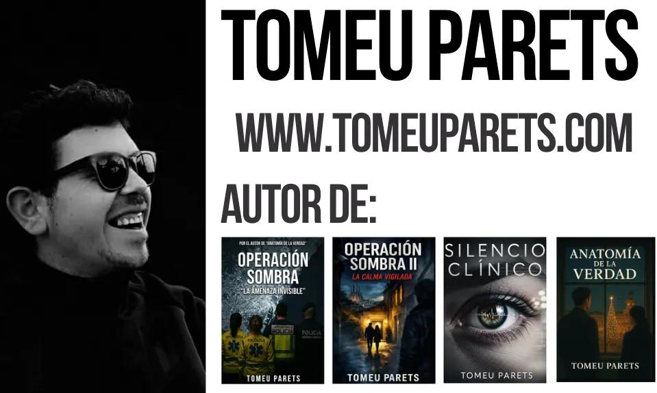 Tomeu Parets, el sanitari pratenc que conquista el thriller a Amazon