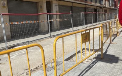 Queja por el bloqueo de accesos debido a obras simultáneas