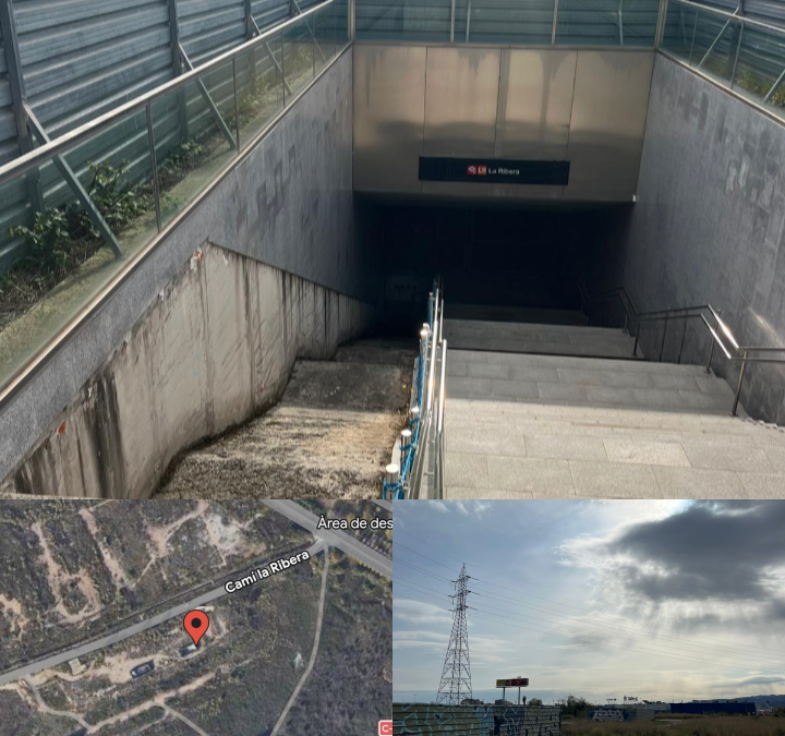 La parada de metro fantasma que no existeix als mapes