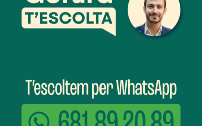Gerard Valverde obre un nou canal de WhatsApp per escoltar directamente a la ciutadania del Prat