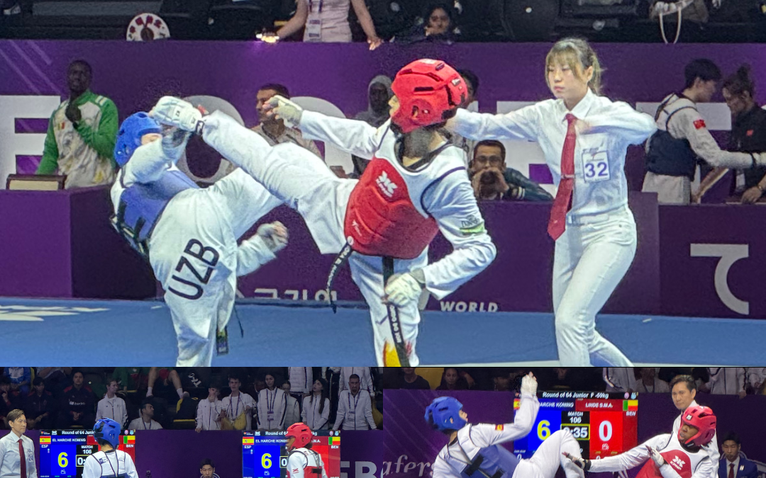 Nora El Harche debuta al Mundial júnior de taekwondo amb una actuació que deixa empremta