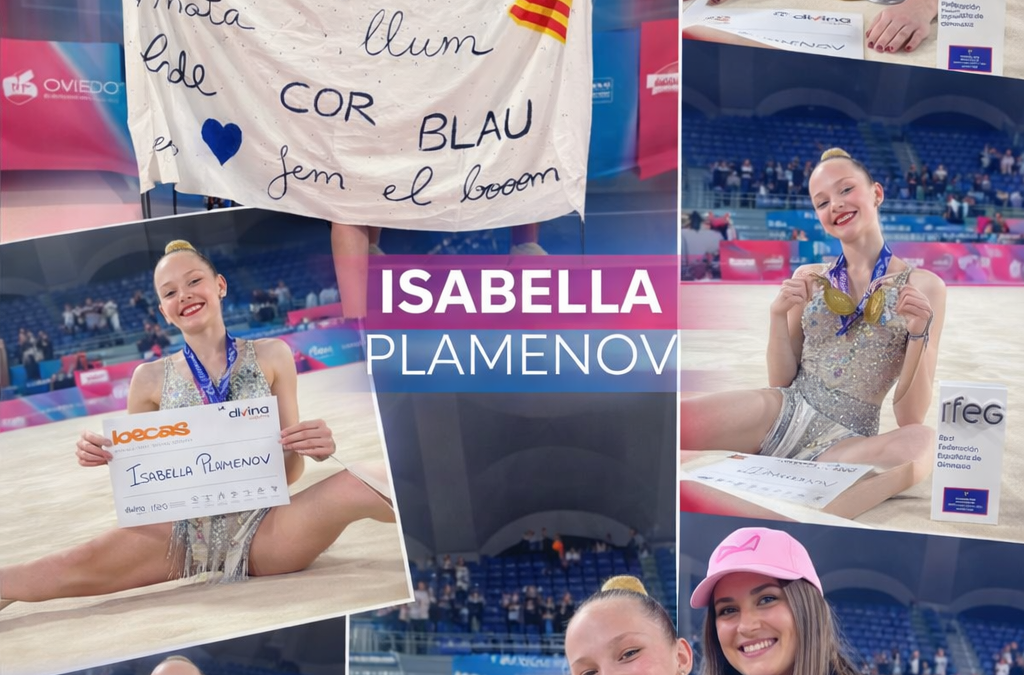 Isabella Plamenov, campiona d’Espanya base en categoria infantil 2013