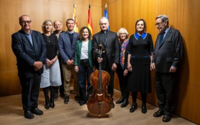 El violoncel històric de Pau Casals arriba al Prat per participar en els actes del 150è aniversari