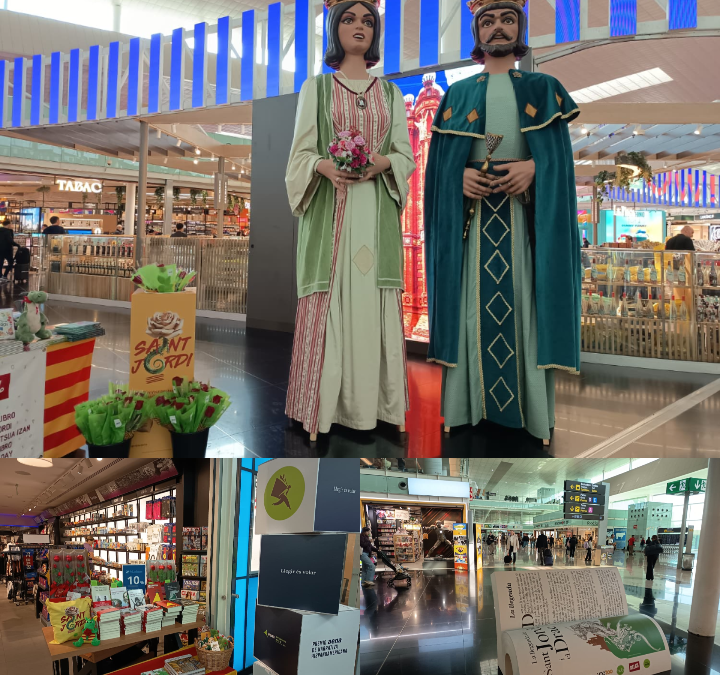 Les obres del Premi Aena de Narrativa, protagonistes d’un Sant Jordi literari a l’aeroport del Prat
